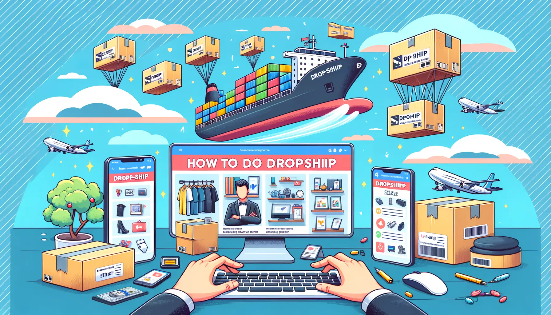 how to do dropshipping