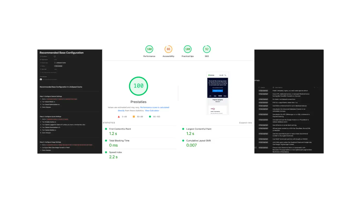 pole position checklist for woocommerce