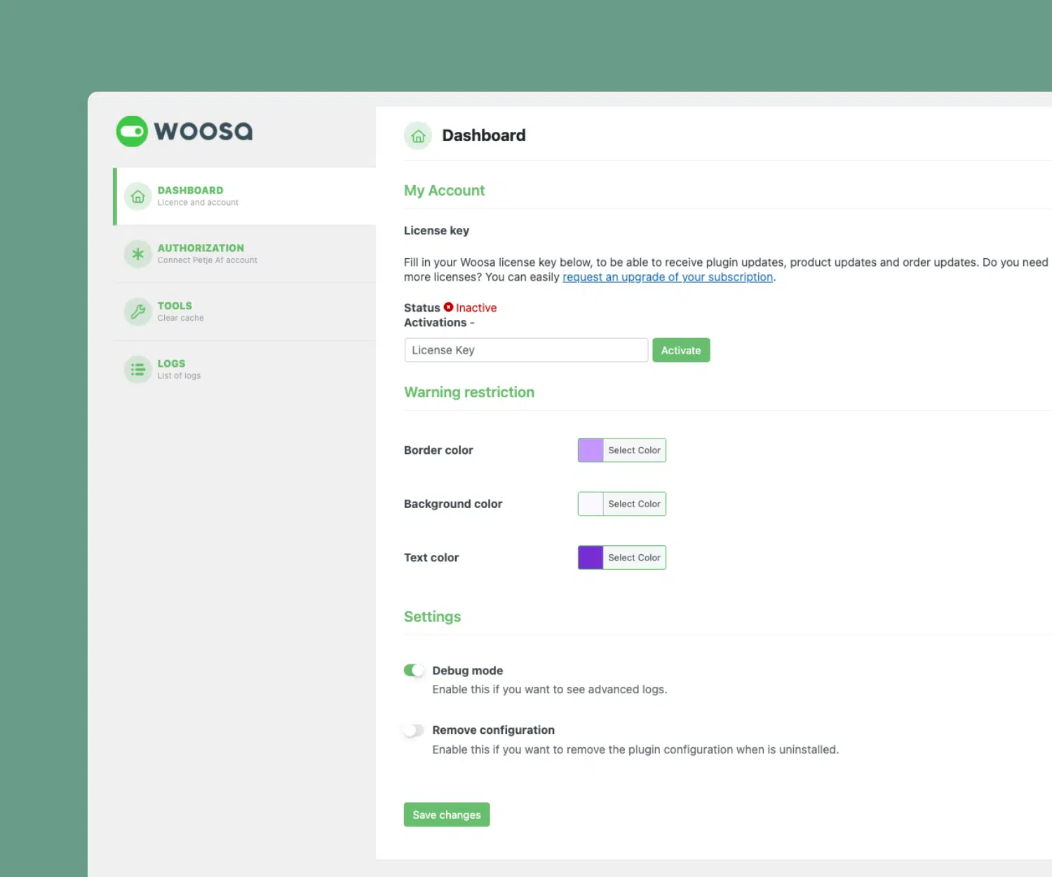 petje af wordpress