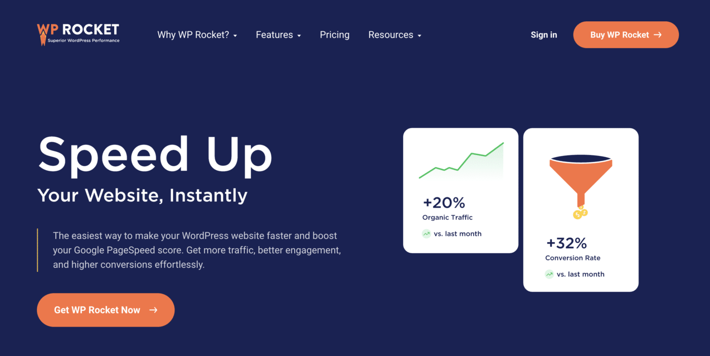 wp rocket beste wordpress performance plugins